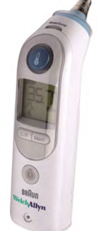 Braun Thermoscan PRO 6000 Thermometer (auch für Unterkühlte Patienten)