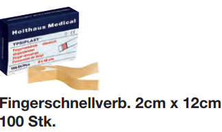 Fingerschnellverband 2x12cm 100 Stk