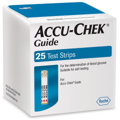 Teststreifen 25 Stk Accucheck Guide